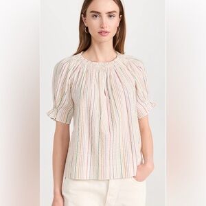 Apiece Apart - Colorful Striped Top (Kasin Top)